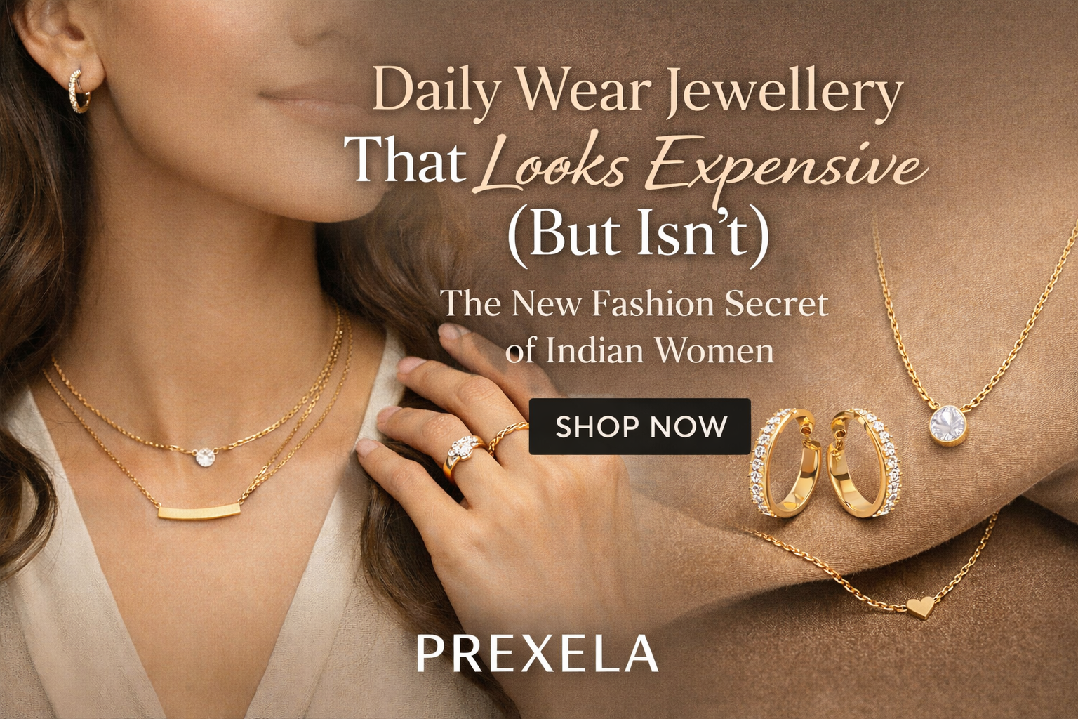 Daily Wear Jewellery That Looks Expensive (But Isn’t): The New Fashion Secret of Indian Women