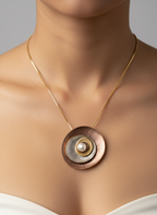 Elegance Pearl Jewellery Set – Necklace & Earrings