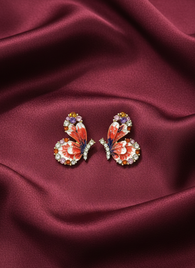 Butterfly Earrings – Art, Power & Romance