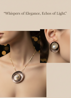 Elegance Pearl Jewellery Set – Necklace & Earrings