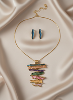 Art of Emotion Jewellery Set – Necklace & Earrings