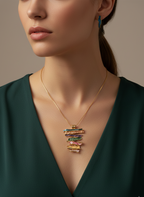 Art of Emotion Jewellery Set – Necklace & Earrings